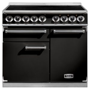 Falcon F1000DXEIBL/C 1000 Deluxe Induction Range Cooker In Black