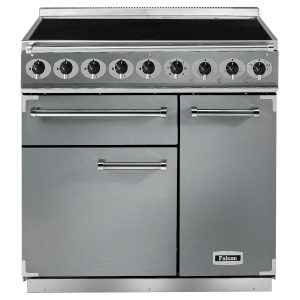 Falcon F900DXEISS/C Deluxe 90cm Induction Range Cooker in Stainless Steel and Chrome