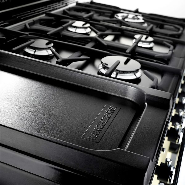 Classic Deluxe 110 Griddle plate a top of dual fuel hob