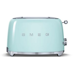 Smeg TSF01PGUK 50’s Retro Style 2 Slice Toaster in Pastel Green