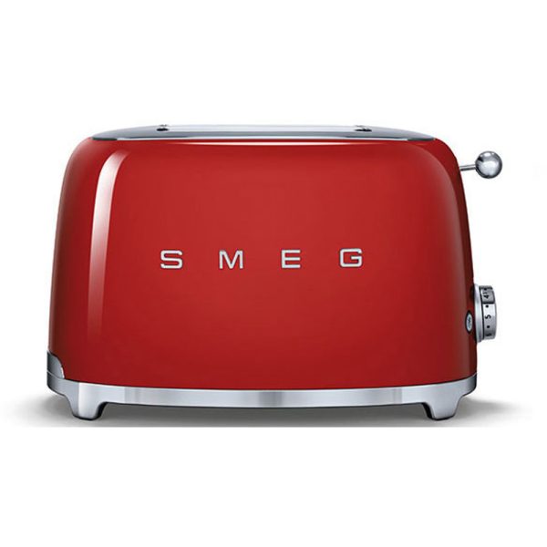 Smeg TSF01RDUK 50’s Retro Style 2 Slice Toaster in Red