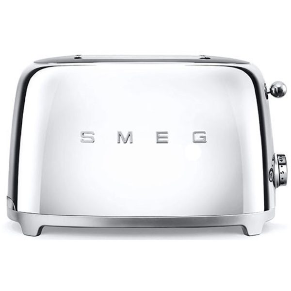 Smeg TSF01SSUK 50’s Retro Style 2 Slice Toaster in Stainless Steel