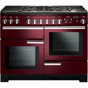 Rangemaster PDL110DFFCY/C Professional Deluxe 110 Dual Fuel Range Cooker – Cranberry