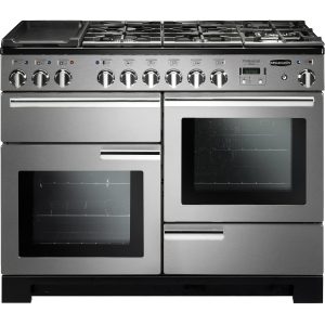 Rangemaster PDL110DFFSS/C Professional Deluxe 110 Dual Fuel Range Cooker – Stainless Steel