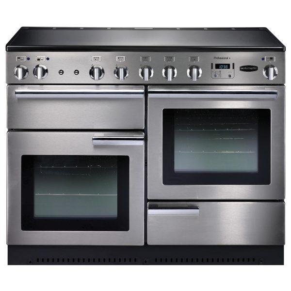 Rangemaster PROP110EISS Professional Plus 110 Induction Range Cooker In Stainless Steel