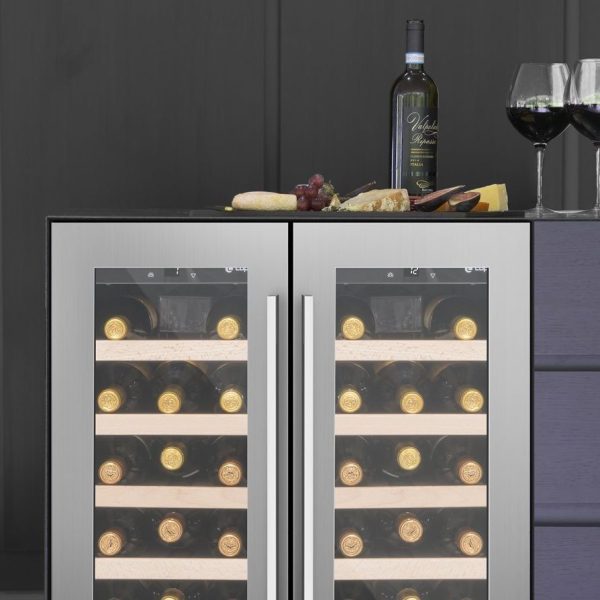 Caple WI6234 CLASSIC Undercounter Dual Zone Wine Cabinet 2