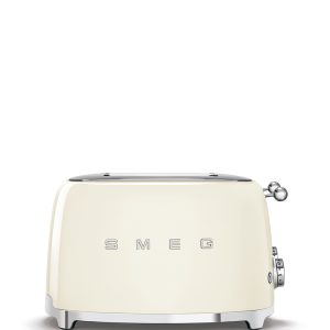 Smeg TSF03CRUK 50’s Retro Style Cream 4 Slice Toaster