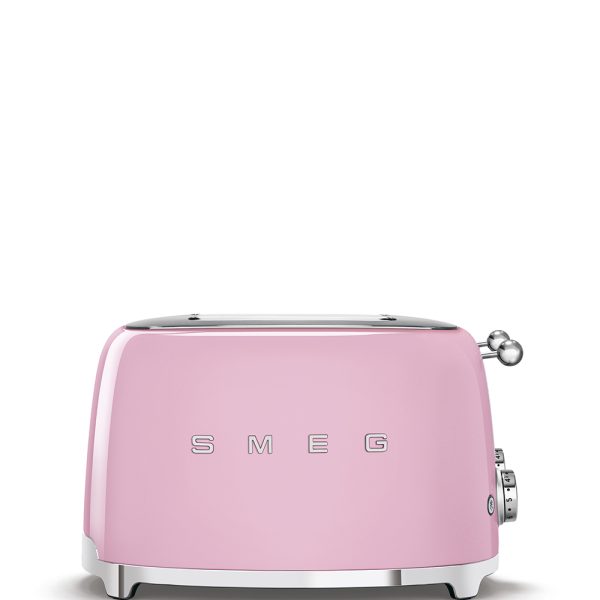 Smeg TSF03PKUK 50’s Retro Style Pink 4 Slice Toaster