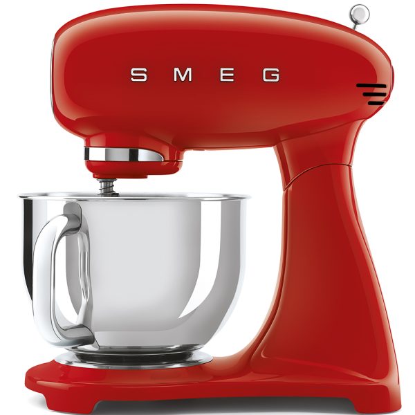 Smeg SMF03RDUK 50s Style Full Colour Red Stand Mixer