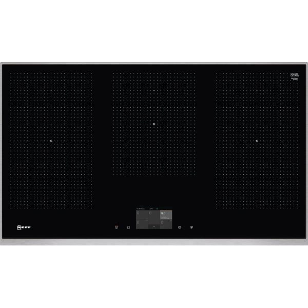 Neff T59TF6RN0 FlexInduction Hob with TFT touchscreen control