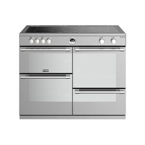 Stoves Sterling Deluxe S1100EI 444444960 110cm Stainless Steel Induction Range Cooker