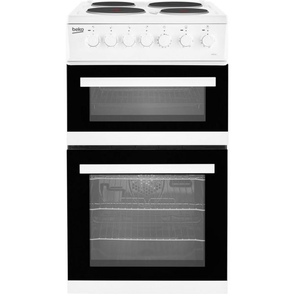Beko EDP503W Electric Double Oven with grill Double Oven Cooker - White - A Energy Rated
