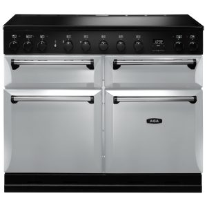 AGA MDX110EIPAS Masterchef Deluxe Induction Range Cooker Pearl Ashes 110cm