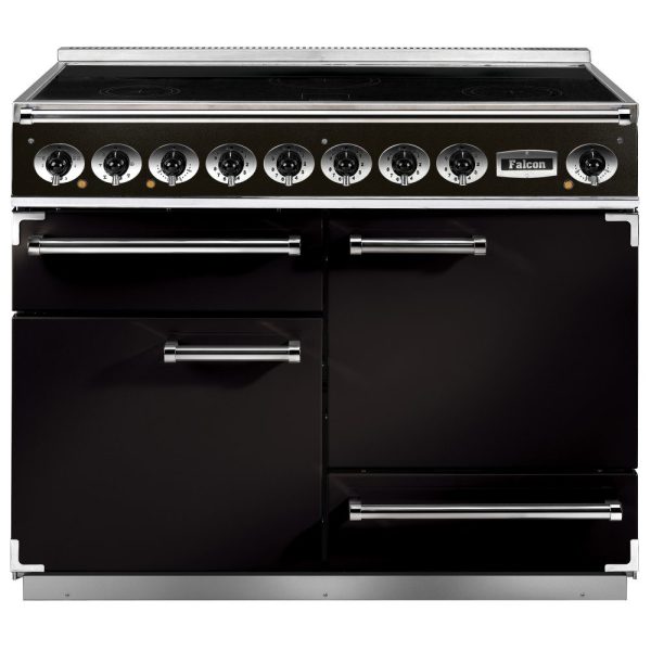 Falcon 1092 Deluxe Induction Range Cooker In Black F1092DXEIBL/CM