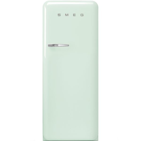 Smeg FAB28RPG5 50's Retro Style Aesthetic Fridge with ice compartment in Pastel Green, Right hand hinge