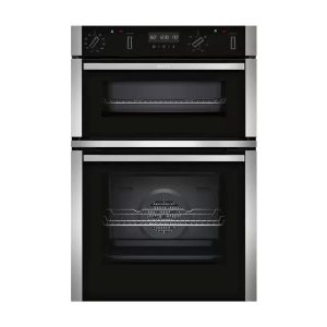 Neff U2ACM7HN0B Built-In Double Oven Stainless Steel