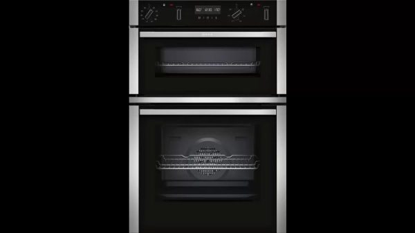Neff U2ACM7HN0B Built-in Double Oven Stainless Steel