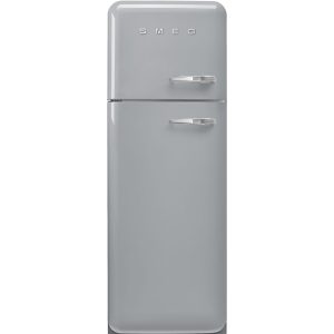 Smeg FAB30LSV5UK 50s Style Silver Retro Fridge Freezer