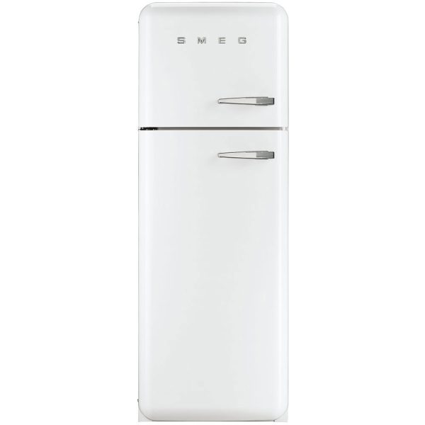 Smeg FAB30LWH5UK 50s Style White Retro Fridge Freezer
