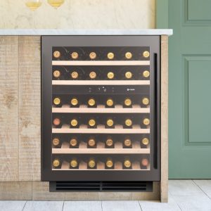 Caple Wi6135GM Undercounter Dual Zone Wine Cabinet