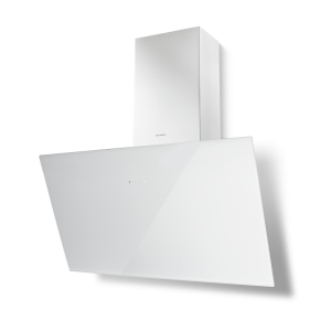 Faber Tweet EG8 LED WH A80 330.0572.390 80cm White Glass Wall Mounted Hood