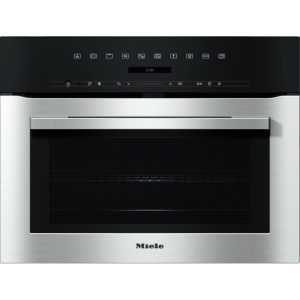 Miele H7140BM CLST Clean Steel Combination Microwave Oven