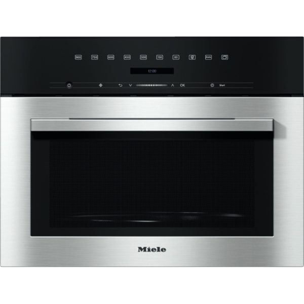 Miele M7140TC CLST Clean Steel Microwave Oven