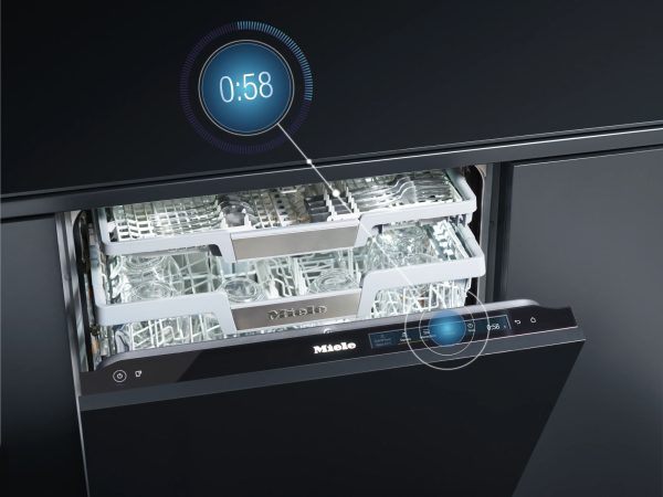 Miele G7160 SCVi Fully Integrated Dishwasher power wash