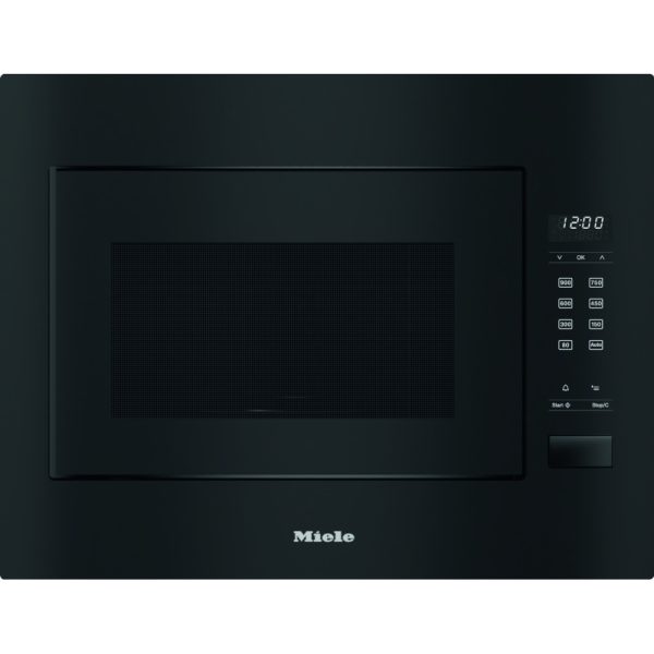 Miele M2240SC OBBL Obsidian Black Microwave Oven