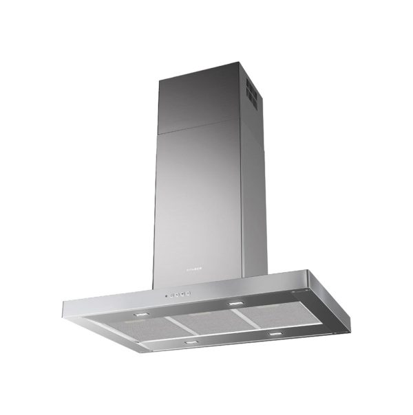 Faber Stilo Comfort Isola 325.0618.738 90cm Stainless Steel Wall Mounted Cooker Hood