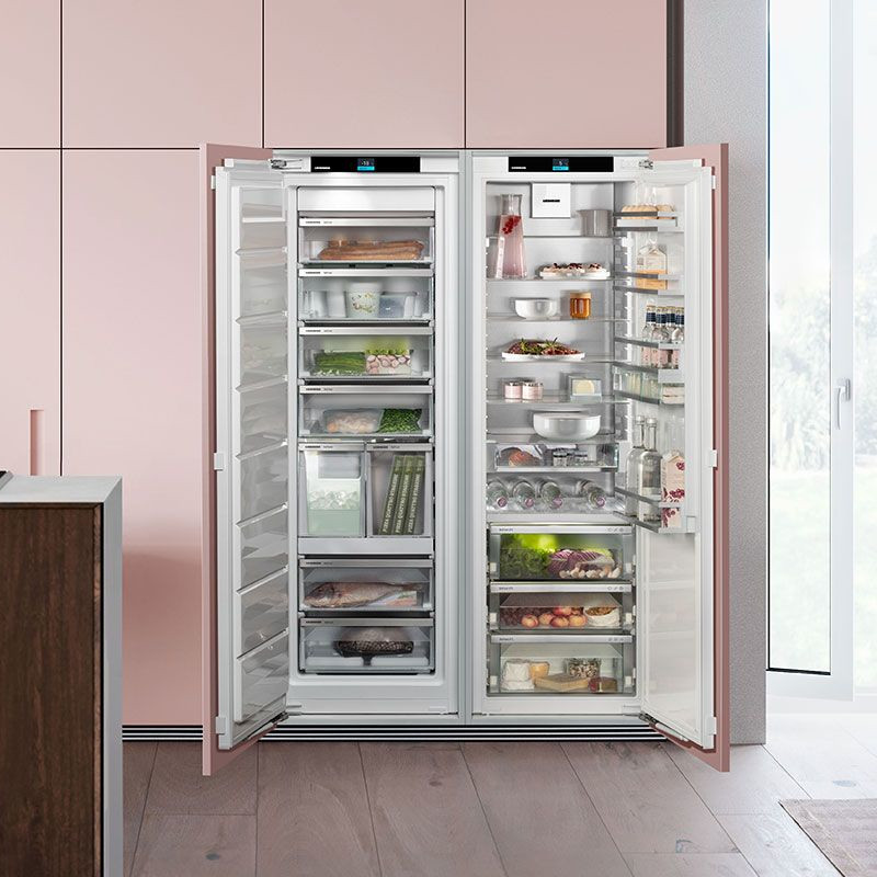 Liebherr Prime IXRF5165 178cm 506L No Frost Built in Side by Side Fridge  Freezer - Appliance Centre