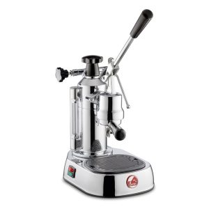 La Pavoni LPLELQ01UK Europiccola Lusso Lever Coffee Machine Stainless Steel