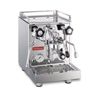 La Pavoni LPSCOV01UK Cellini Evoluzione Semi-professional Domestic Coffee Machine Stainless Steel