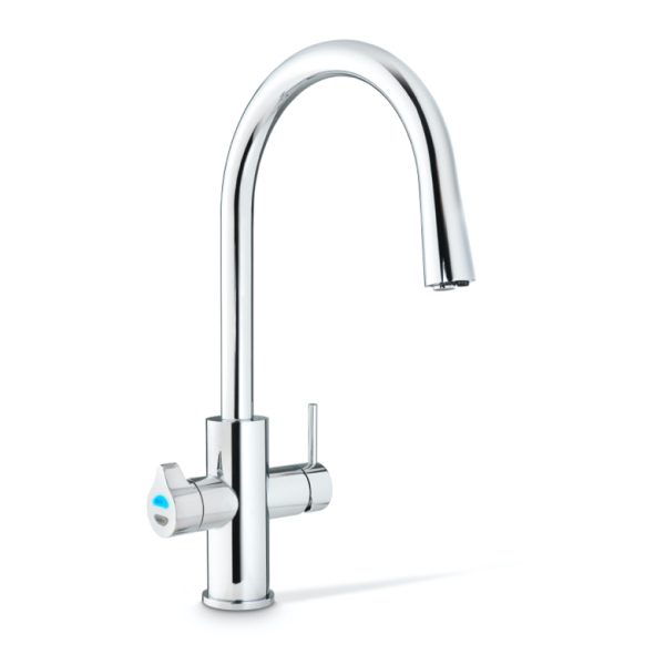Zip H57783Z00UK Hydrotap G5 Bright Chrome All-in-one Arc Boiling, Chilled and Sparkling Water Tap