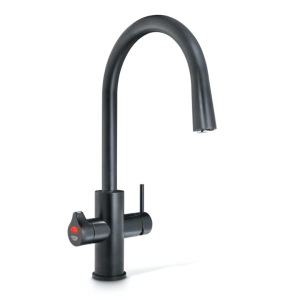 Zip H57783Z03UK Hydrotap G5 Matt Black All-in-one Arc Boiling, Chilled and Sparkling Water Tap