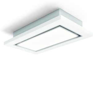 Elica LULL-AT-WW-RC 120cm Fully Integrated Ceiling Extractor Lullaby White Wood Re-Circulating Version