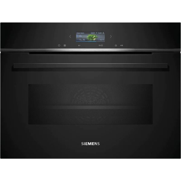Siemens CM724G1B1B IQ700 Built-In Compact Oven With Microwave Function