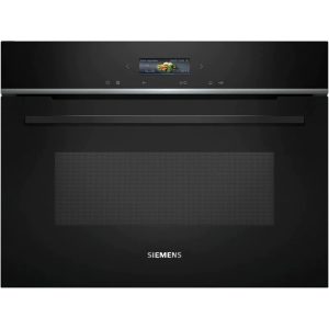 Siemens CE732GXB1B IQ700 Built-In Black Microwave Oven
