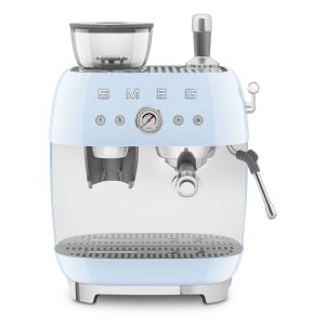 Smeg EGF03BLUK 50s Style Espresso Coffee Machine With Pump Pastel Blue