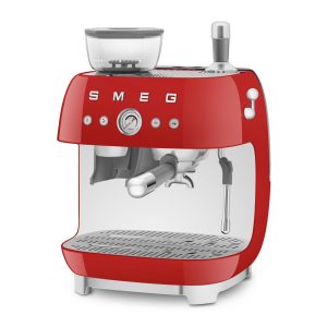 Smeg EGF03RDUK 50s Style Espresso Coffee Machine With Pump Red