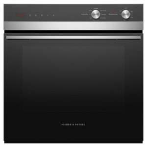 Fisher & Paykel OB60SC7CEX3 60cm Fully Integrated Black Single Oven with Stainless Steel