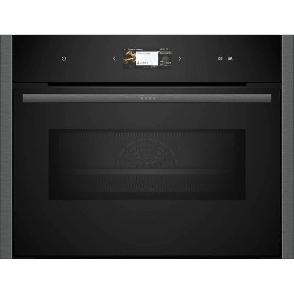 Neff C24MS71G0B Black and Graphite Combination Microwave Oven
