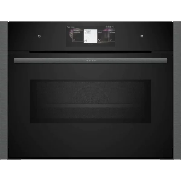 Neff C24MT73G0B Black and Graphite Combination Microwave Oven