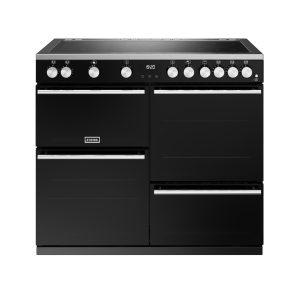 Stoves Precision Deluxe D1000Ei RTY 100cm Black electric induction range cooker