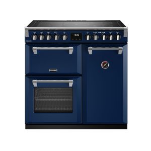Stoves 444411526 Richmond Deluxe D900Ei RTY 90cm Midnight Blue Electric Induction Range Cooker