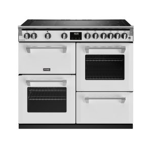 Stoves 444411554 Richmond Deluxe D1000Ei RTY 100cm White Electric Induction Range cooker
