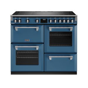 Stoves 444411559 Richmond Deluxe D1000Ei RTY 100cm Thunder Blue Electric Induction Range cooker
