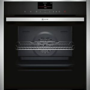 Neff B47FS34N0B N90 Built-in Stainless Steel Single Oven With Steam Function - Ex-Display