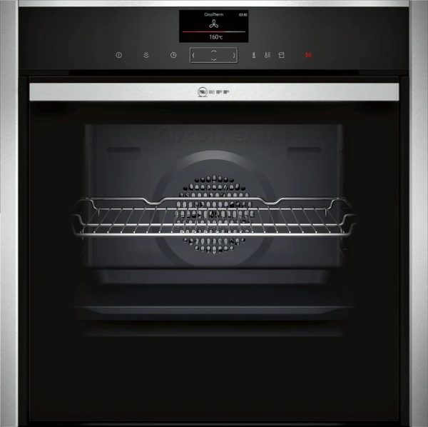 Neff B47FS34N0B N90 Built-in Stainless Steel Single Oven With Steam Function - Ex-Display