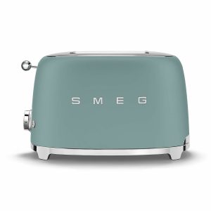 Smeg TSF01EGMUK 50s Retro Style 2 Slice Toaster in Matte Emerald Green